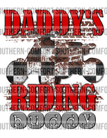 Daddy’s riding buddy PNG