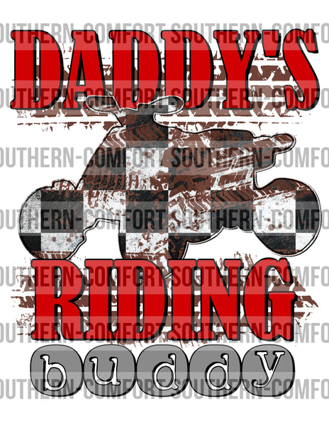 Daddy’s riding buddy PNG