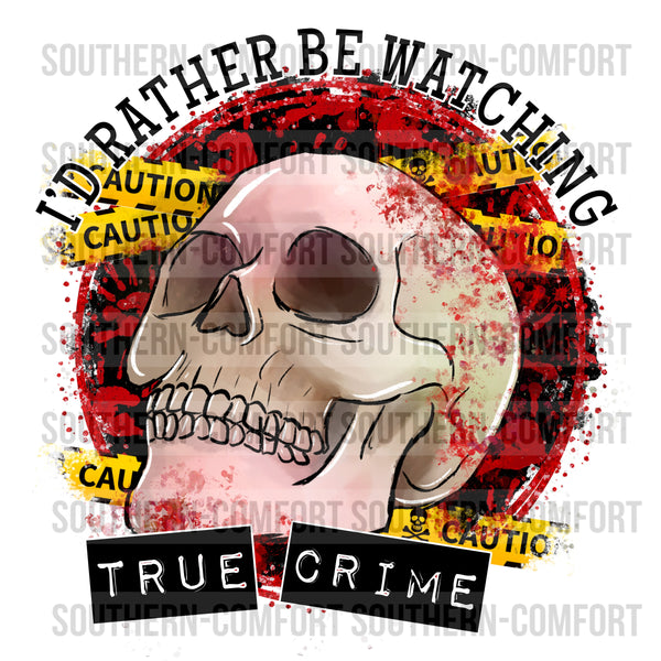 I'd rather be watching true crime PNG