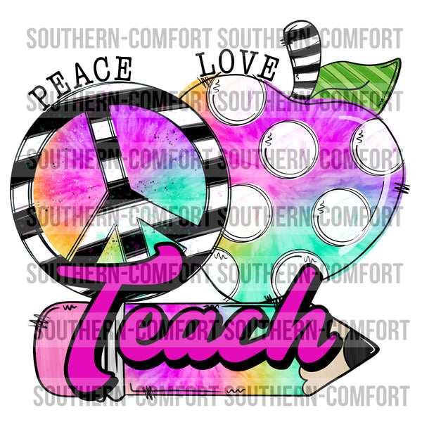 Peace love teach PNG