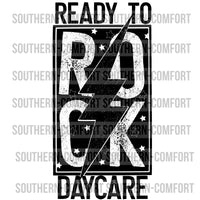 Ready to rock Daycare PNG