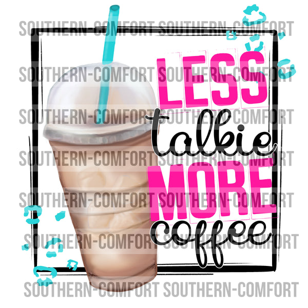 Less talkie moee coffee PNG