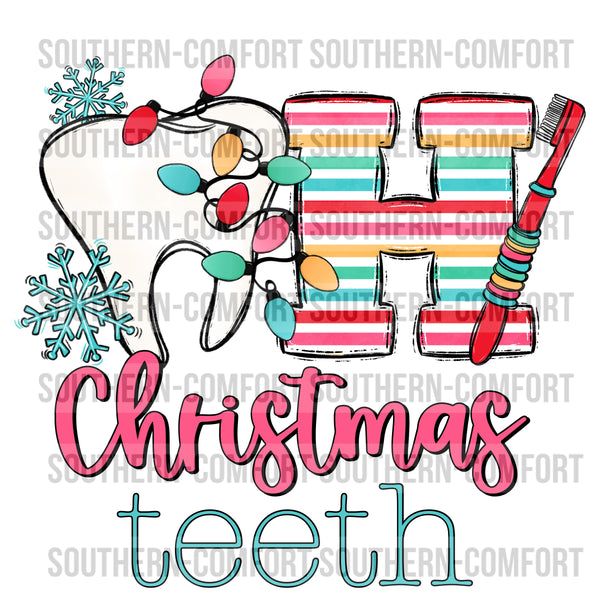 Oh Christmas teeth PNG