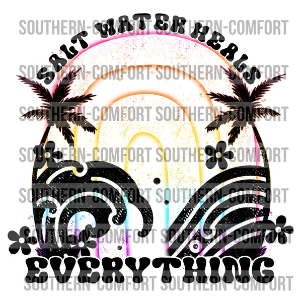 Salt water heals everything PNG