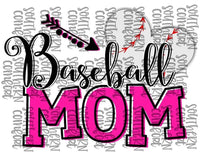 Baseball mom PNG