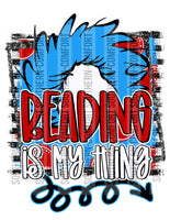 Reading is my thing Png file
