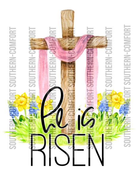 He is risen Png file