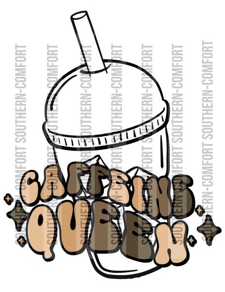 Caffeine queen Png file