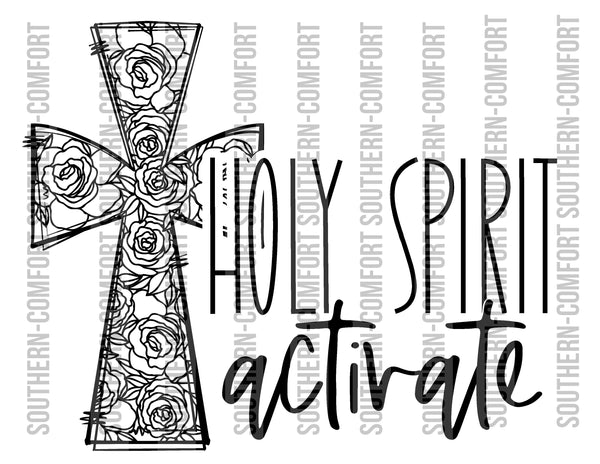 Holy spirit activate Png file