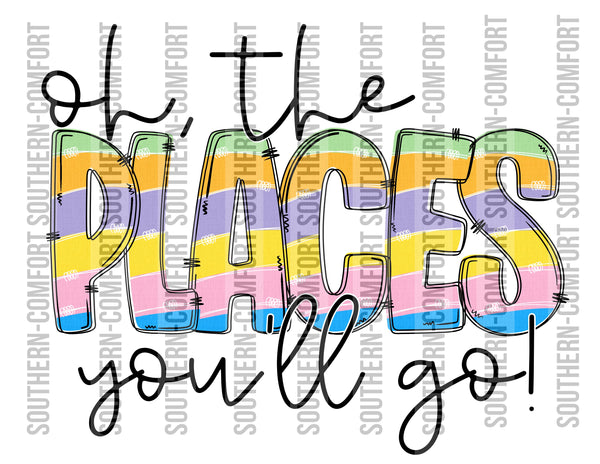 Oh the places you'll go PNG file