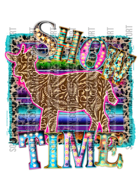 Show time goat PNG file