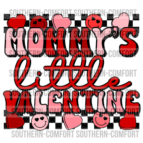 Mommy's little valentine PNG